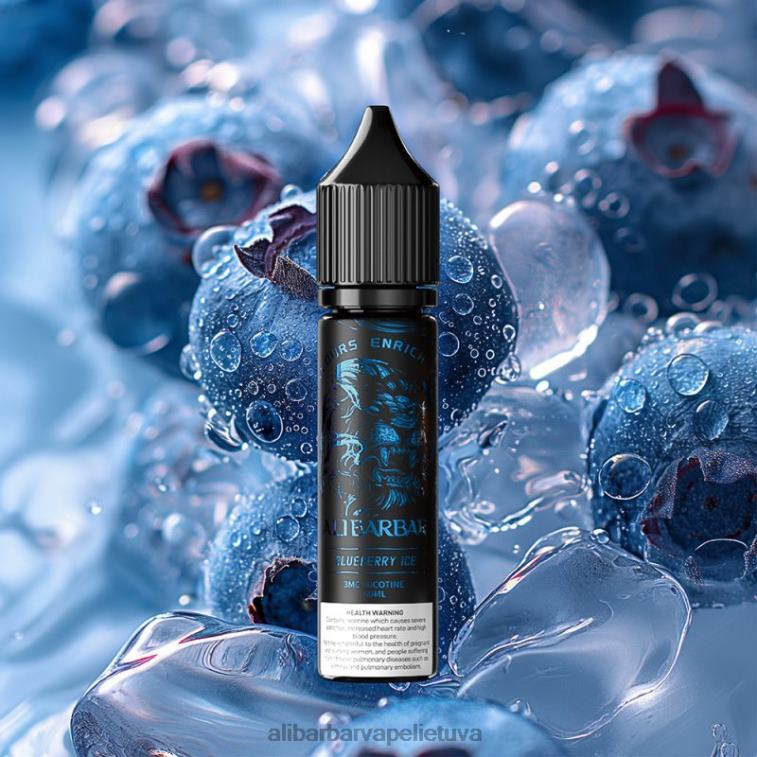 Alibarbar Vape Lietuva mėlynių lce - Alibarbar kaljano onikso dokas L62T2104