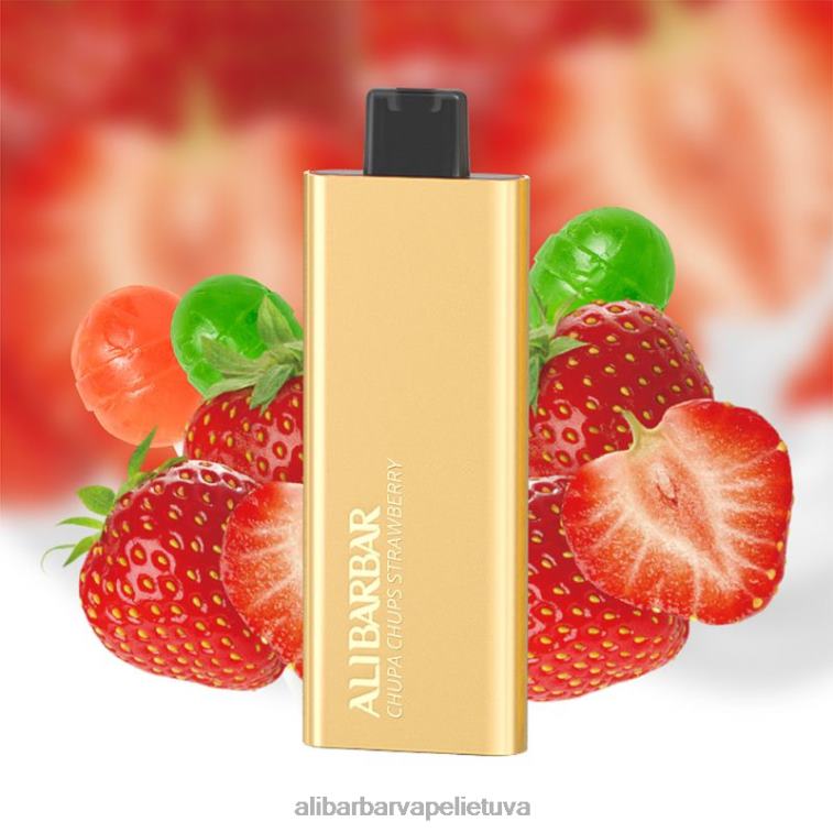 Alibarbar Vape Lietuva chupa chups braškių - Alibarbar Pandora 7000 vienkartinių vape L62T253