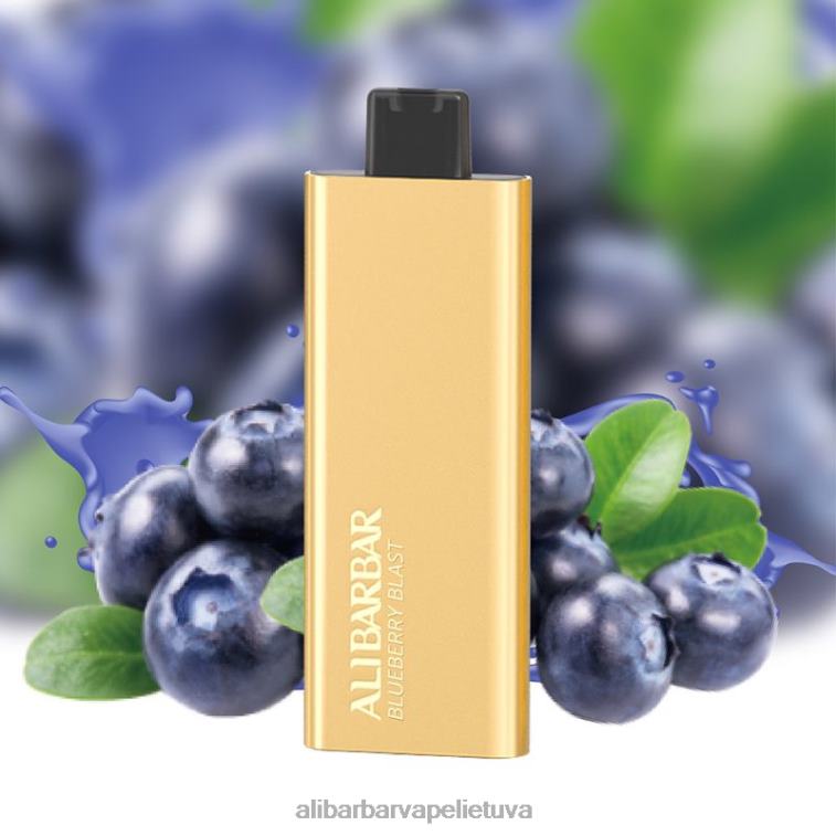 Alibarbar Vape Lietuva mėlynių sprogimas - Alibarbar Pandora 7000 vienkartinių vape L62T250