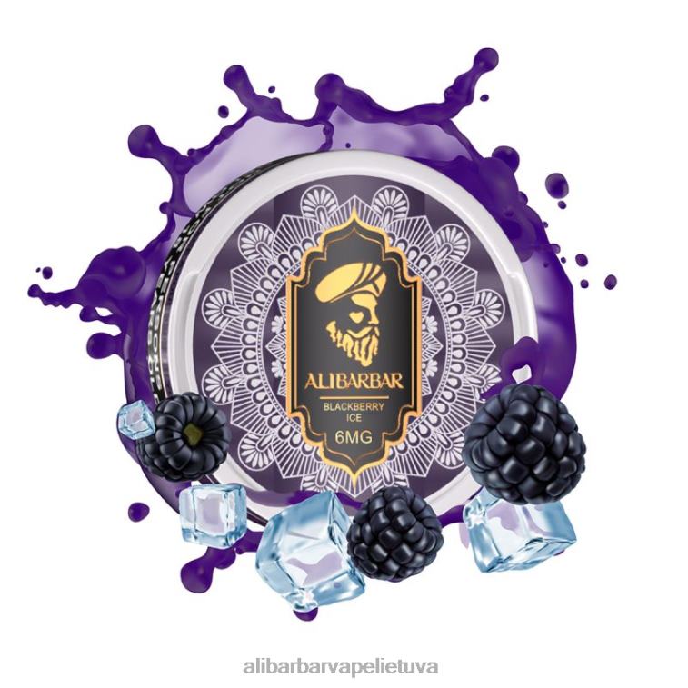 Alibarbar Vape Flavours gervuogių ledų - Alibarbar nikotino maišeliai L62T297